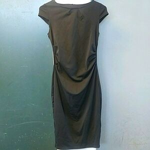Zanzea Bodycon Little Black Dress w/ Waist Ruching Size S